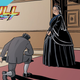 Sir Edward Grey meeting the Queen of England.